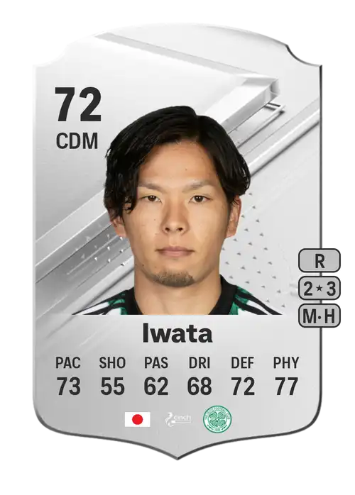 EA FC 24 Tomoki Iwata 72