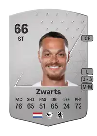 Joël Zwarts Common 66 Overall Rating