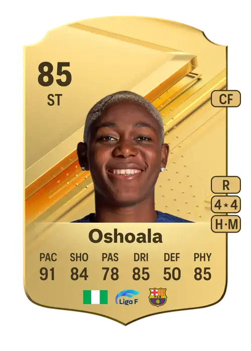 EA FC 24 Asisat Oshoala 85