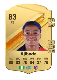 Rasheedat Ajibade Rare 83 Overall Rating