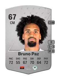 Bruno Paz Common 67 Overall Rating