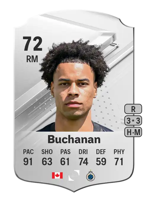 EA FC 24 Tajon Buchanan 72