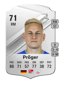 Kai Pröger Rare 71 Overall Rating