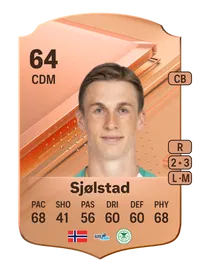 Fredrik Sjølstad Rare 64 Overall Rating