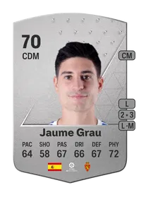 Jaume Grau Common 70 Overall Rating