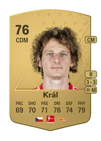 Alex Král Common 76 Overall Rating