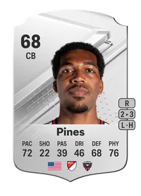 Donovan Pines Rare 68 Overall Rating