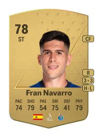 Fran Navarro Common 78 Overall Rating