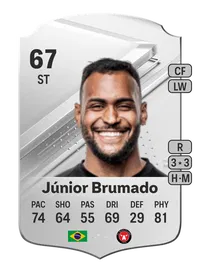 Júnior Brumado Rare 67 Overall Rating