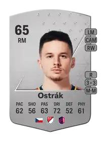 Tomáš Ostrák Common 65 Overall Rating