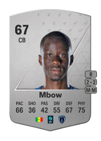 Moustapha Mbow Common 67 Overall Rating