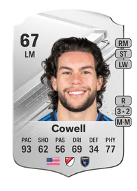 Cade Cowell Rare 67 Overall Rating