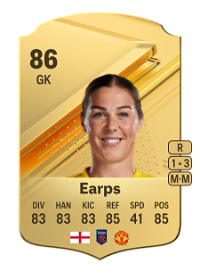 Mary Earps Rare 86 Overall Rating