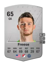 Matt Freese Common 65 Overall Rating