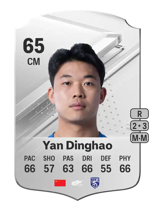 EA FC 24 Yan Dinghao 65