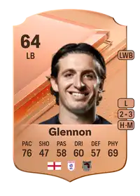 Anthony Glennon Rare 64 Overall Rating