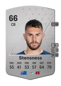 Gianni Stensness Common 66 Overall Rating