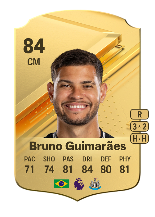 EA FC 24 Bruno Guimarães 84