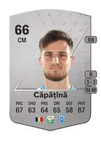 Mihai Căpățînă Common 66 Overall Rating