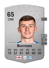 Harrison Burrows Common 65 Overall Rating