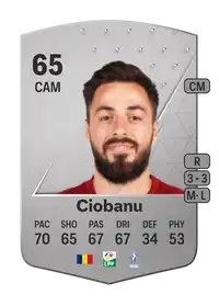 Andrei Ciobanu Common 65 Overall Rating