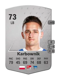 Michał Karbownik Common 73 Overall Rating