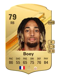 Sacha Boey Rare 79 Overall Rating