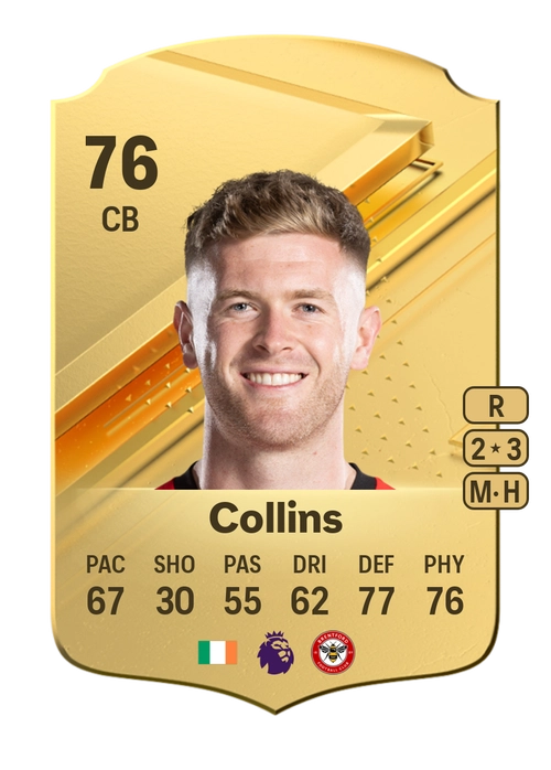 EA FC 24 Nathan Collins 76