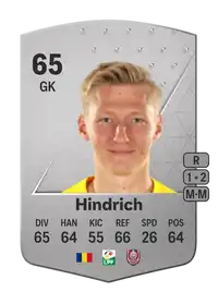 Otto Hindrich Common 65 Overall Rating