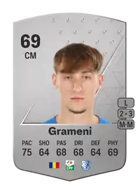 Constantin Grameni Common 69 Overall Rating