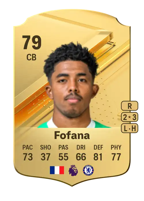 EA FC 24 Wesley Fofana 79