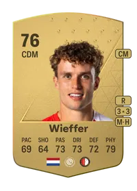 Mats Wieffer Common 76 Overall Rating