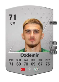 Berat Özdemir Common 71 Overall Rating