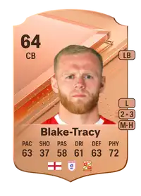 Frazer Blake-Tracy Rare 64 Overall Rating