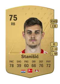 Josip Stanišić Common 75 Overall Rating