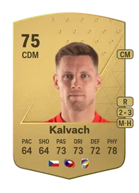 Lukáš Kalvach Common 75 Overall Rating