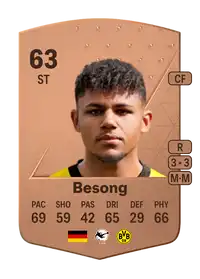 Paul-Philipp Besong Common 63 Overall Rating