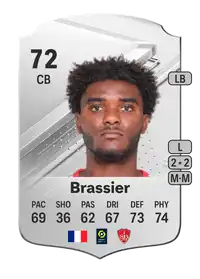 Lilian Brassier Rare 72 Overall Rating