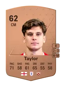 Jake Taylor Common 62 Overall Rating