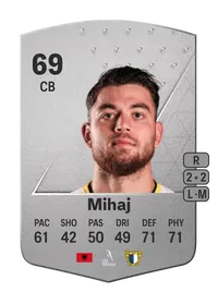 Enea Mihaj Common 69 Overall Rating