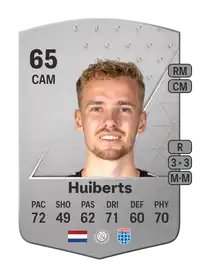 Dean Huiberts Common 65 Overall Rating