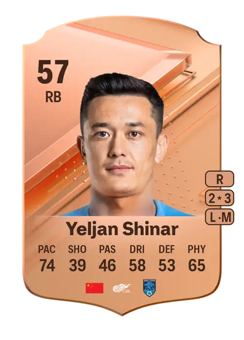 EA FC 24 Yeljan Shinar 57