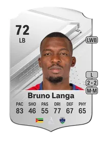 Bruno Langa Rare 72 Overall Rating