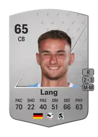 Niklas Lang Common 65 Overall Rating