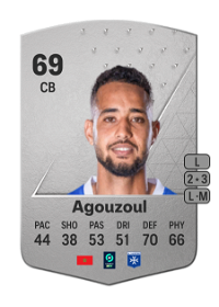 Saad Agouzoul Common 69 Overall Rating