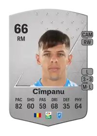 George Cîmpanu Common 66 Overall Rating