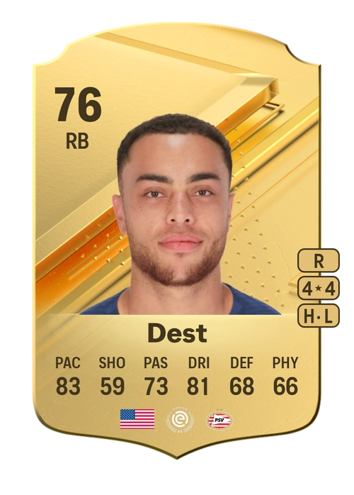 EA FC 24 Sergiño Dest 76