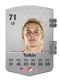 John Tolkin Common 71 Overall Rating