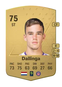 Thijs Dallinga Common 75 Overall Rating