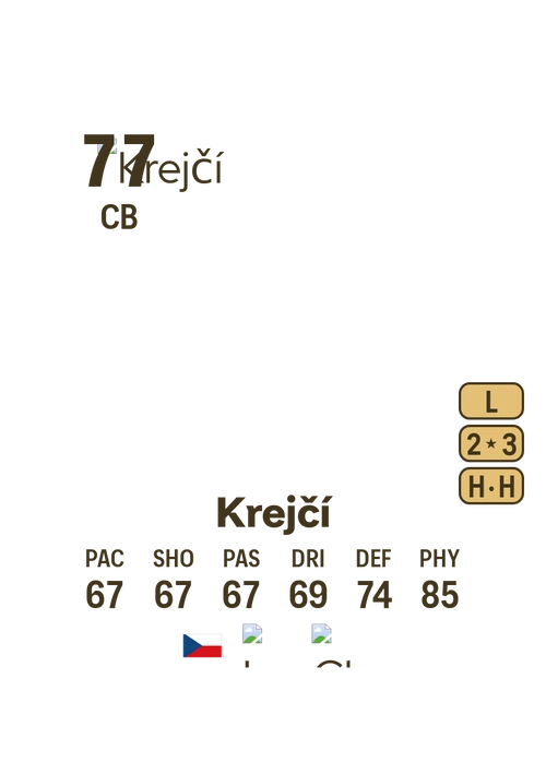 EA FC 24 Ladislav Krejčí 77